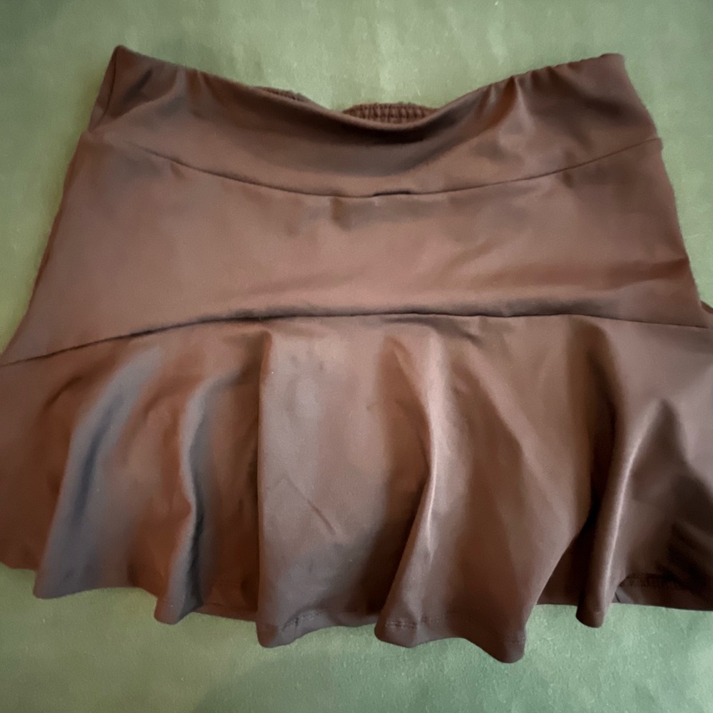 Black Tennis Skirt with shorts included